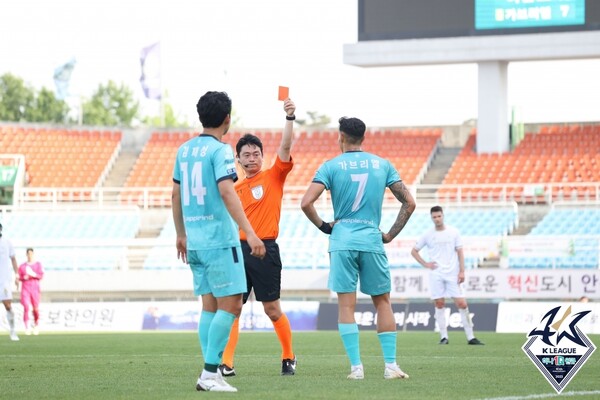 안산그리너스 가브리엘 ⓒ한국프로축구연맹 제공