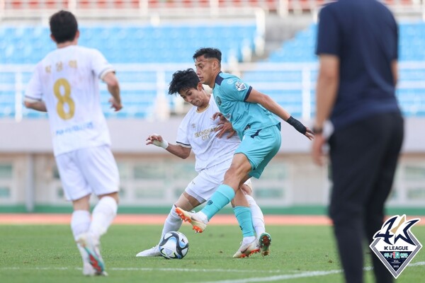 안산그리너스 가브리엘 ⓒ한국프로축구연맹 제공