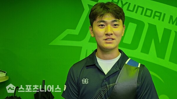 Kim Ji-duk, da seleção masculina de tiro nacional, deu grande apoio ao 
