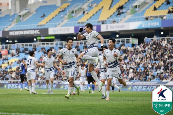 충북청주 송창석 골 ⓒ 한국프로축구연맹 제공